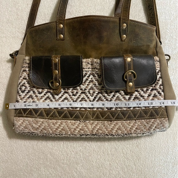 Myra‎ Bag Leather/Canvas Bag - Picture 2 of 5